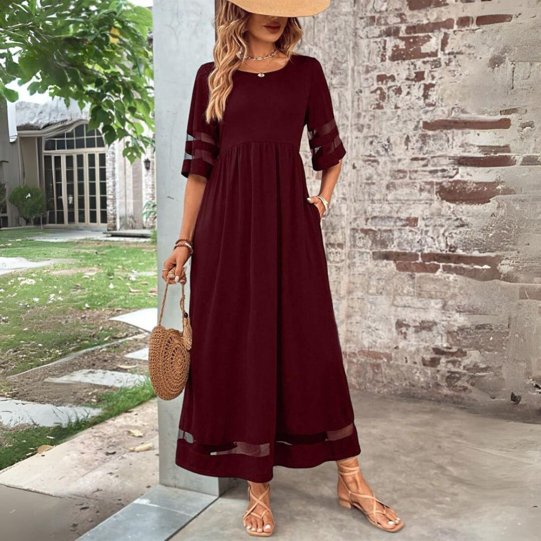Aubrey™ - Body-Hugging Midi Dress for a Slim Silhouette