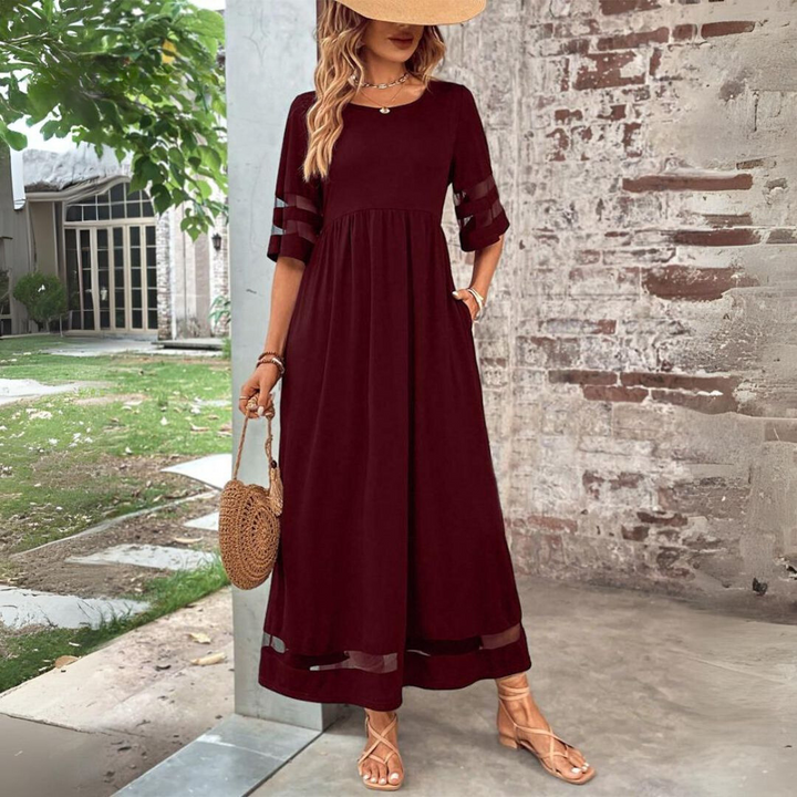 Aubrey™ - Body-Hugging Midi Dress for a Slim Silhouette