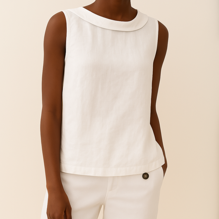 Maria™ | Stylish Sleeveless Top with Elegant Turtleneck