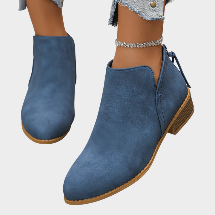Oakley | Low-Heel Ankle Boots