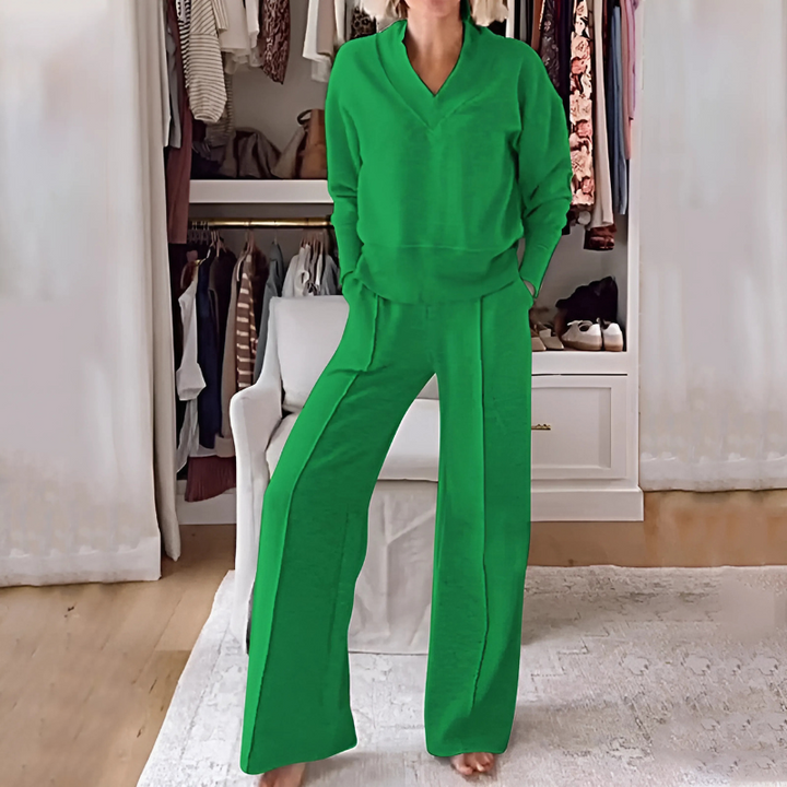 Carmela™ - V-Neck Lounge Set