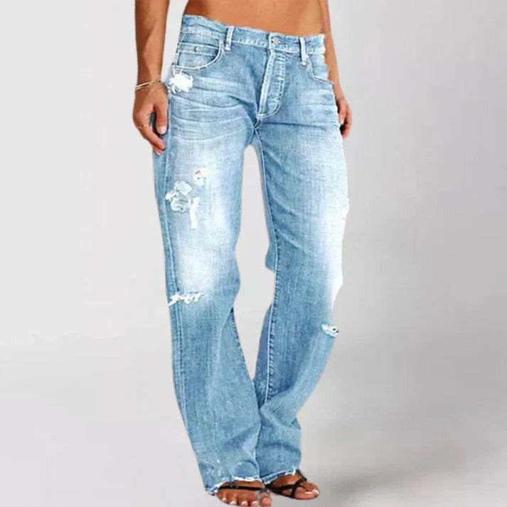 Penelope - Elegant Low-Rise Jeans
