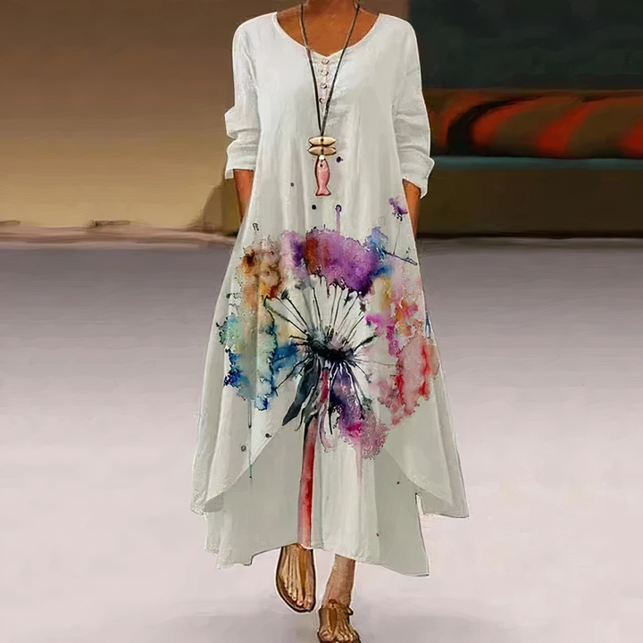 Félicie - Elegant dress with refined details and a flattering cut