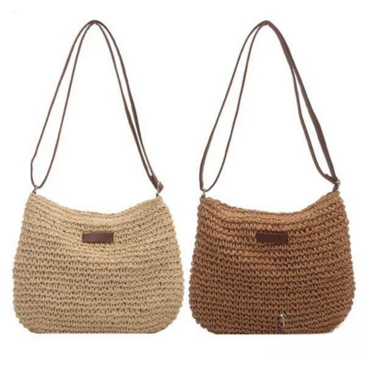 Fredhild | Classic Woven Shoulder Bag