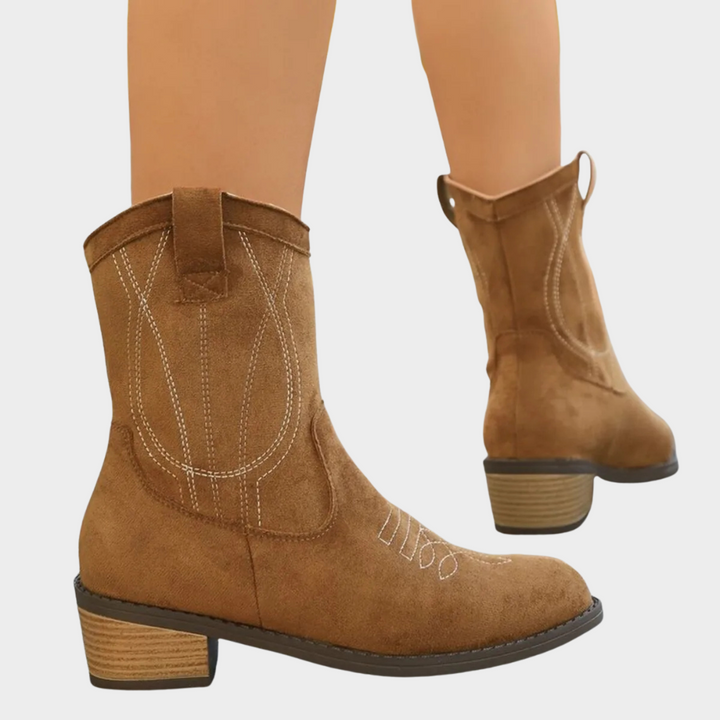 Chandler | Cowboy Ankle Boots