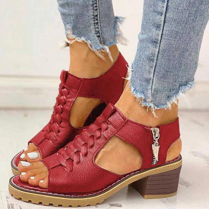 Steffie™ - Orthopedic Women's Block Heel Sandals