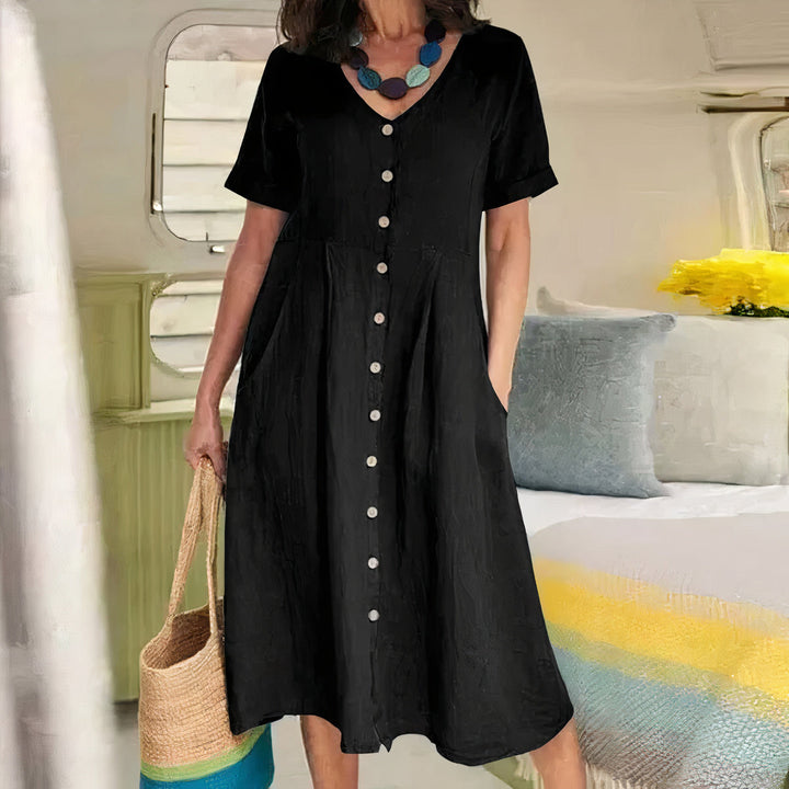 Briar - Effortless Button Dress