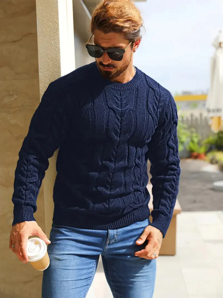 Brit & Boho™️ | Graphica Geo Knitted Jumper