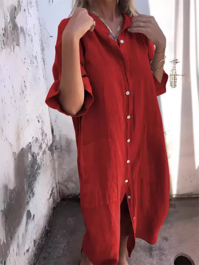 Paige - Button Breeze Dress