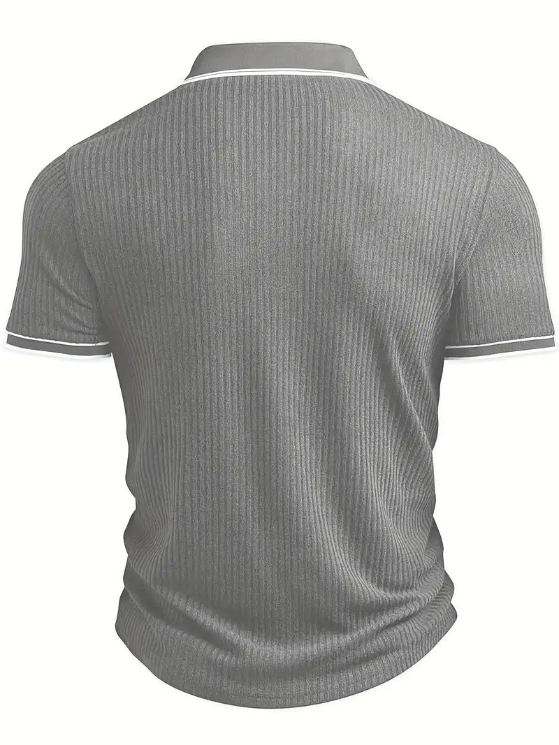 Emilio™ - Men's Tailored Ribbed Polo