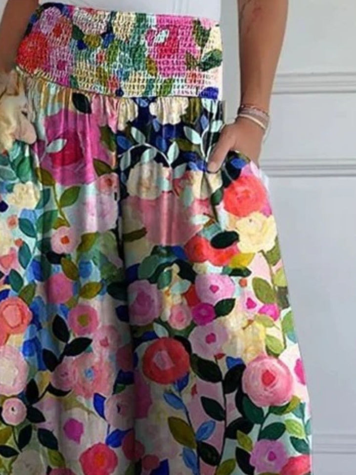 Marlene | Wide-leg cotton trousers for summer