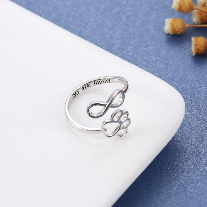 Huella Infinita™ | Infinity Paw Print™ | Memory Ring