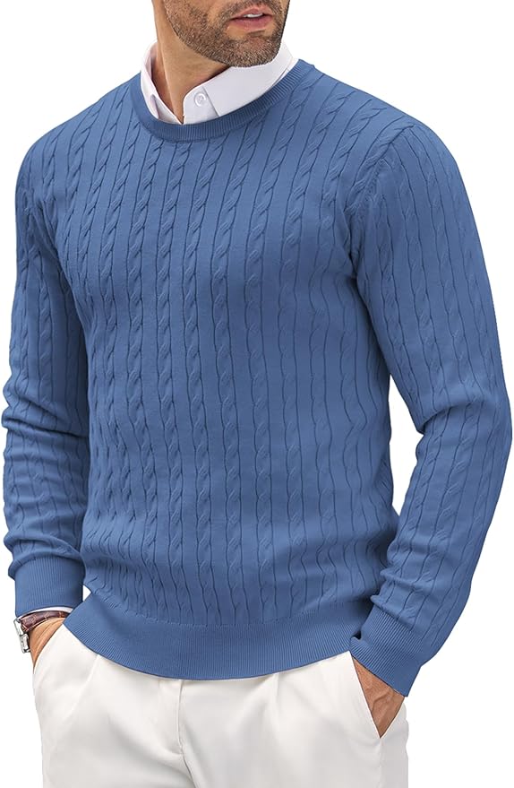Brit & Boho™️ | Cable Knit Sweater