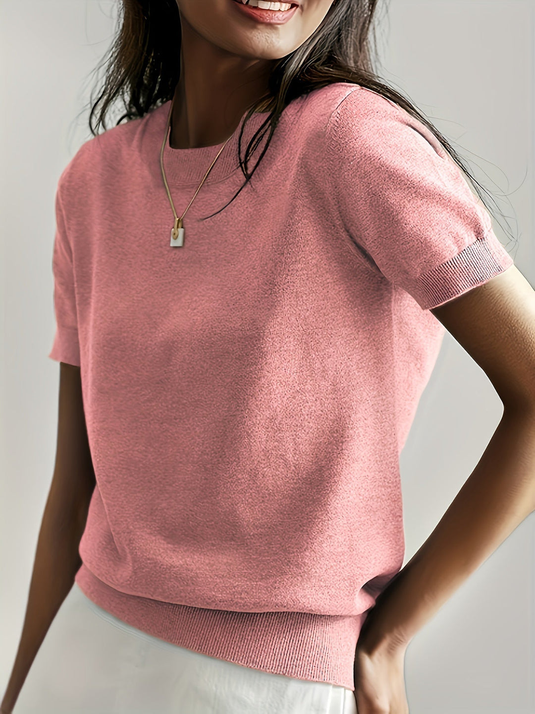 Anais™ - Lightweight, Casual Short-Sleeve Top