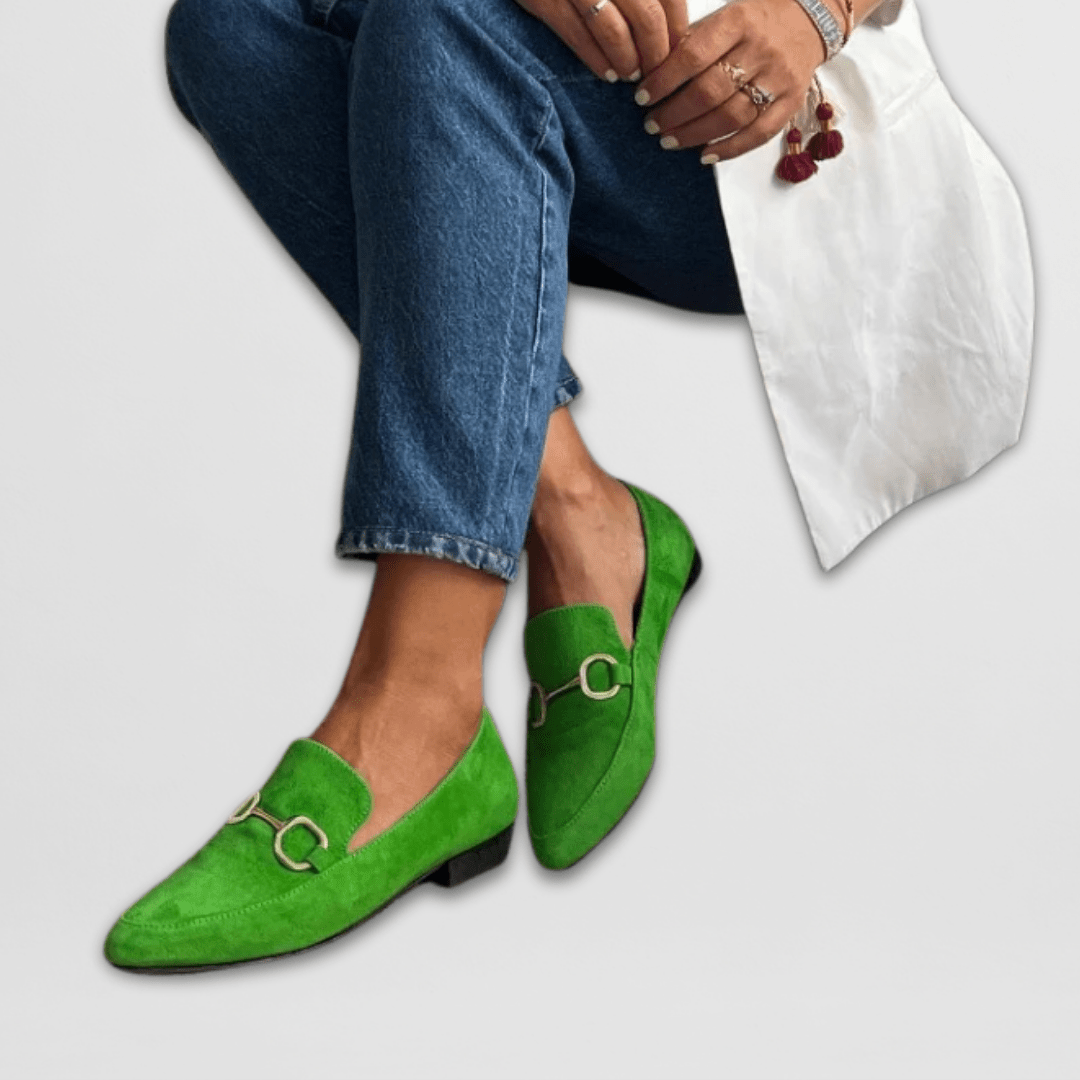 Ginevra | Colorful Boho Leather Loafers