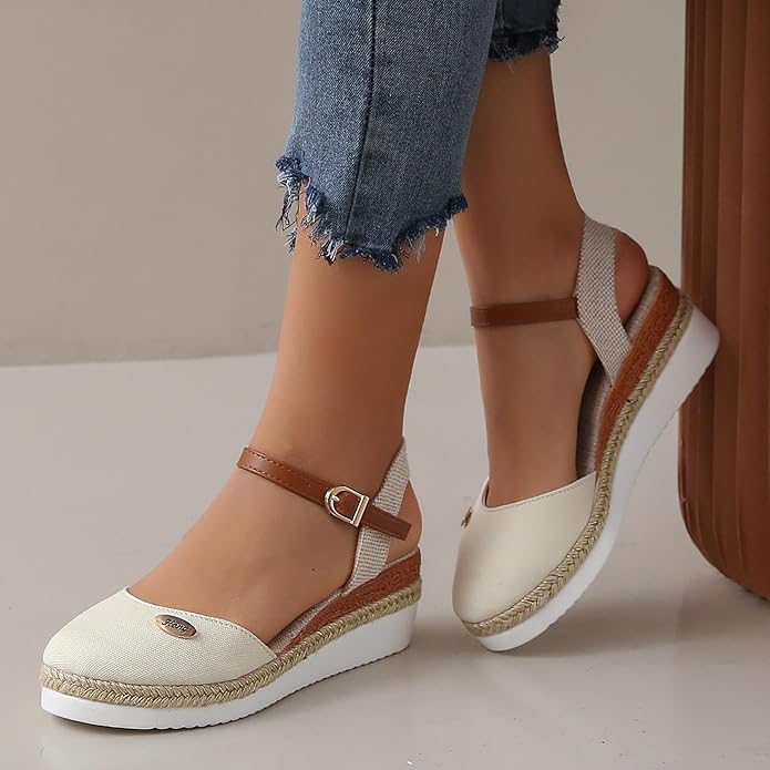 Alfonsa | Orthopedic Platform Sandals, Breathable and Relaxed