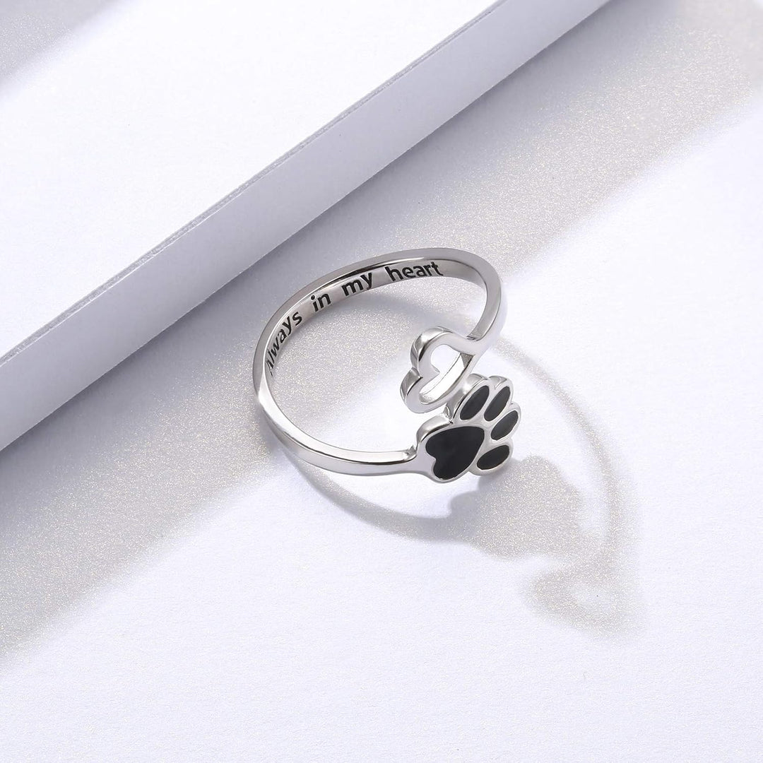 Huella Infinita™ | Infinity Paw Print™ | Memory Ring