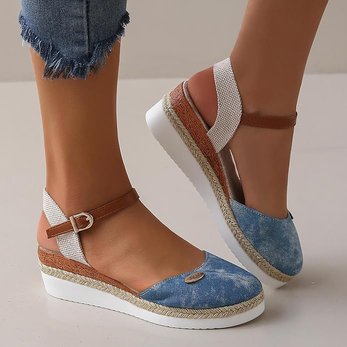 Alfonsa | Orthopedic Platform Sandals, Breathable and Relaxed