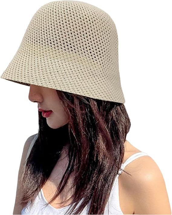 Damen atmungsaktiver Sonnenhut mit UV-Schutz im japanischen Stil