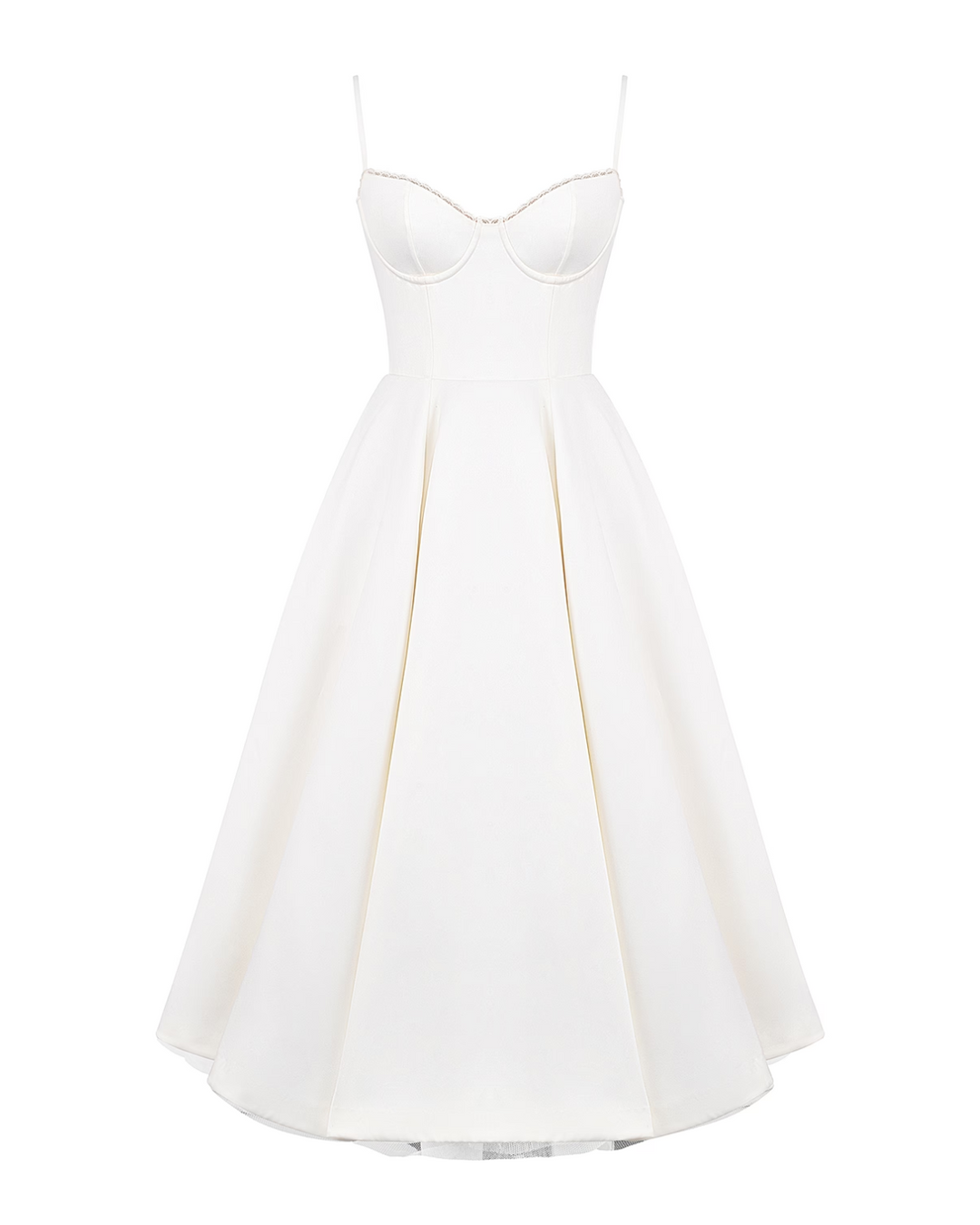 Ophira™ - Elegant Corset Midi Dress