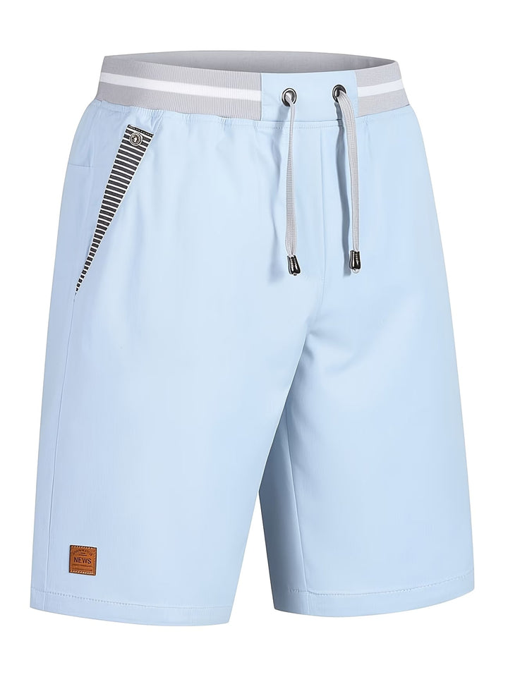 Eden | Knee-Length Shorts with Drawstring and Pockets
