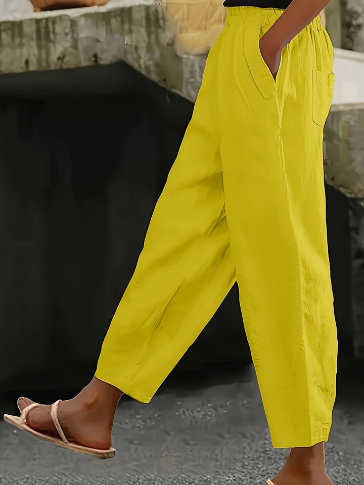 Rachel™ - Comfortable Capris with Elastic Waistband