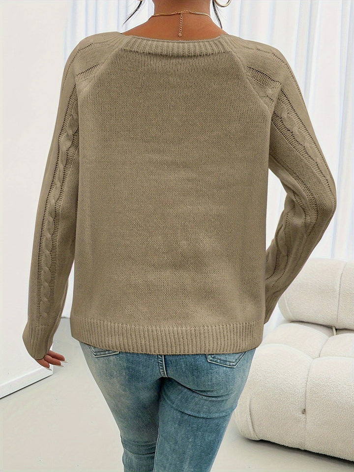 Marlene™ - Women's Round Neck Sweater