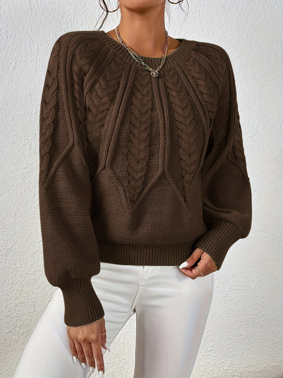 Jane™ - Elegant Long-Sleeved Sweater