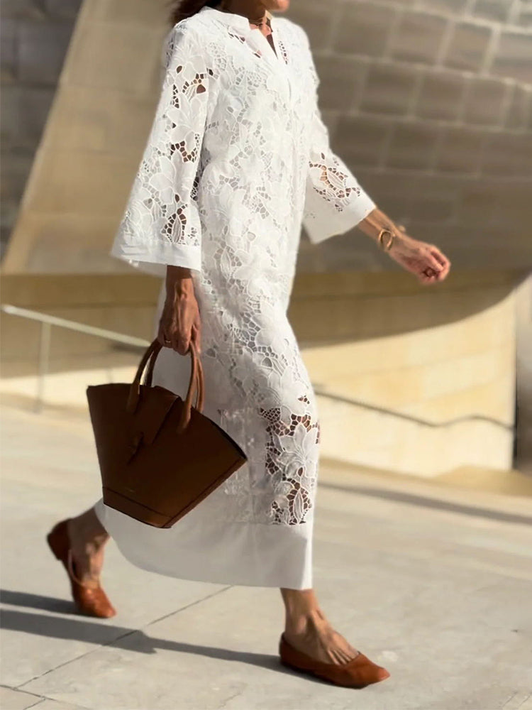 Nerisse - Comfortable lace dress