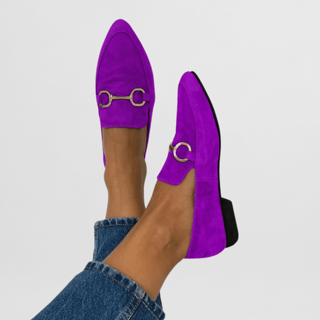 Ginevra | Colorful Boho Leather Loafers