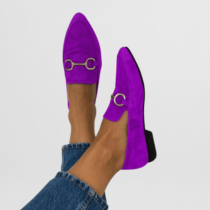 Ginevra | Colorful Boho Leather Loafers