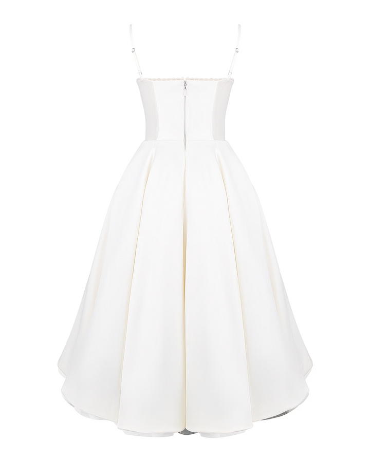 Ophira™ - Elegant Corset Midi Dress