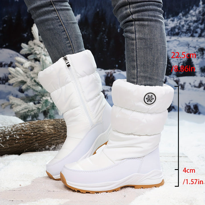 Premium Women's Mid-Calf Winter Boots