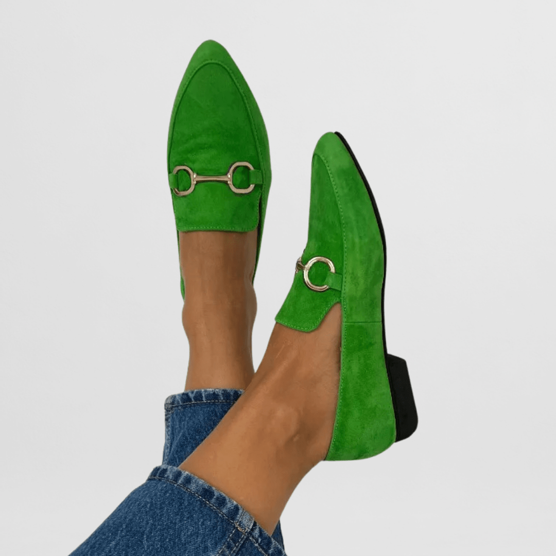 Ginevra | Colorful Boho Leather Loafers
