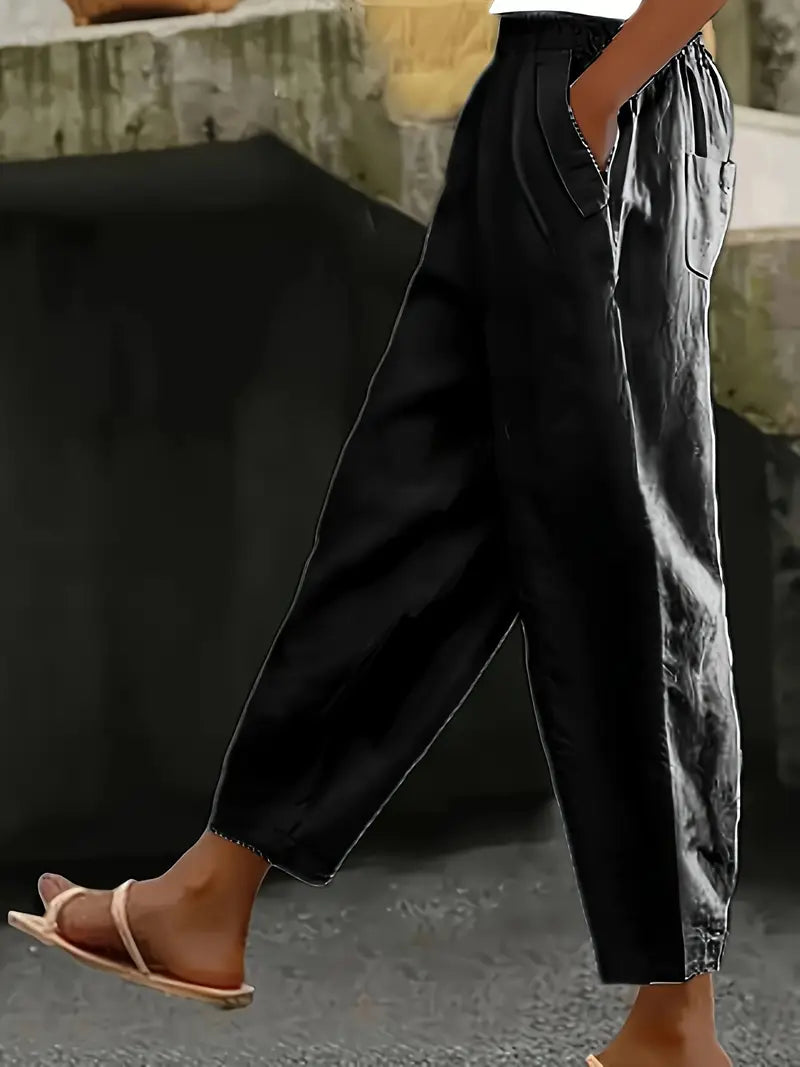 Rachel™ - Comfortable Capris with Elastic Waistband
