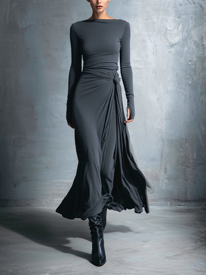 Vittoria ❘ Maxi Dress with Side Knot