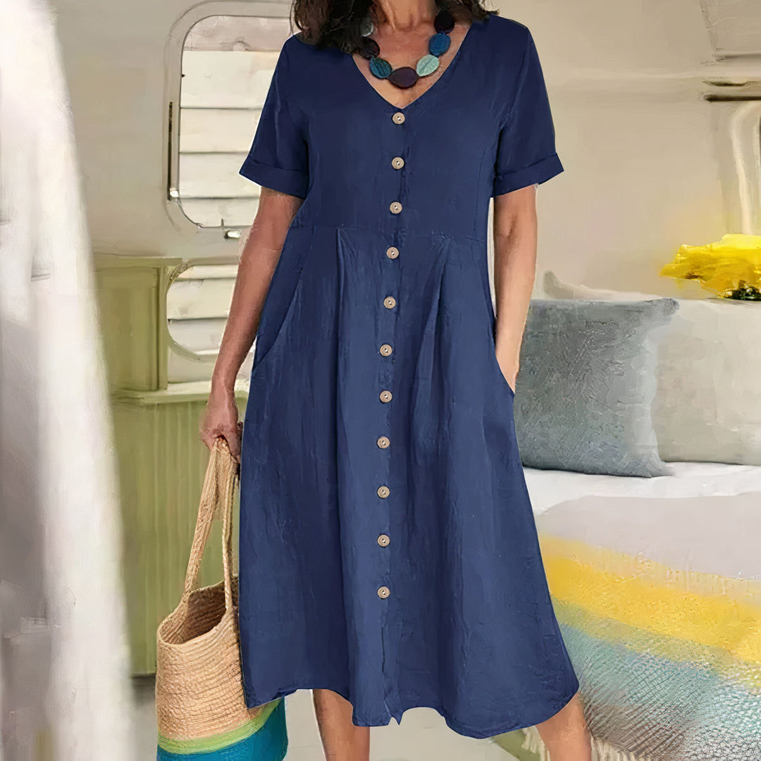 Briar - Effortless Button Dress