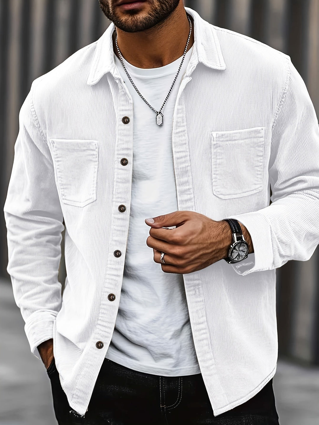 Johan™ - Men's Corduroy Shirt Jacket