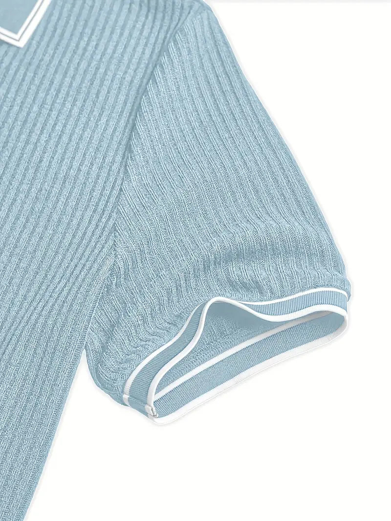 Emilio™ - Men's Tailored Ribbed Polo