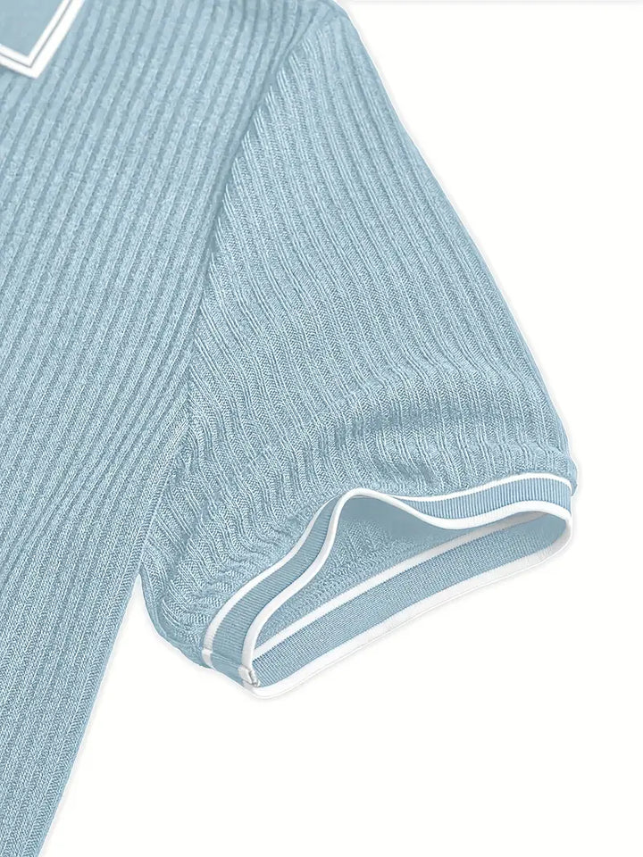 Emilio™ - Men's Tailored Ribbed Polo