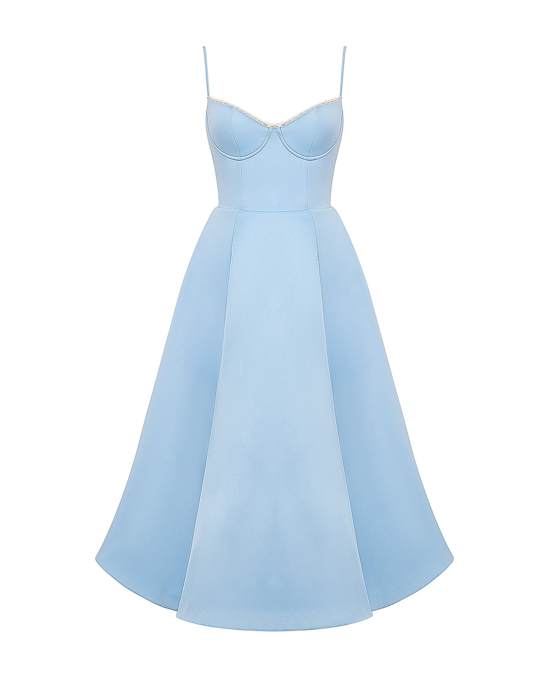Ophira™ - Elegant Corset Midi Dress