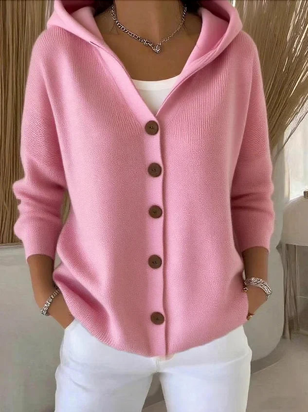Teri™ - Women's Long-Sleeved Cotton Cardigan