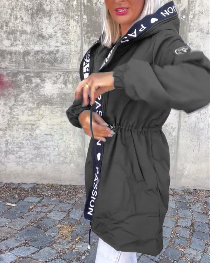Alexa™ - Casual Hooded Coat