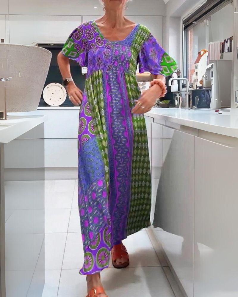 Melania™ - Colorful Bohemian Dress