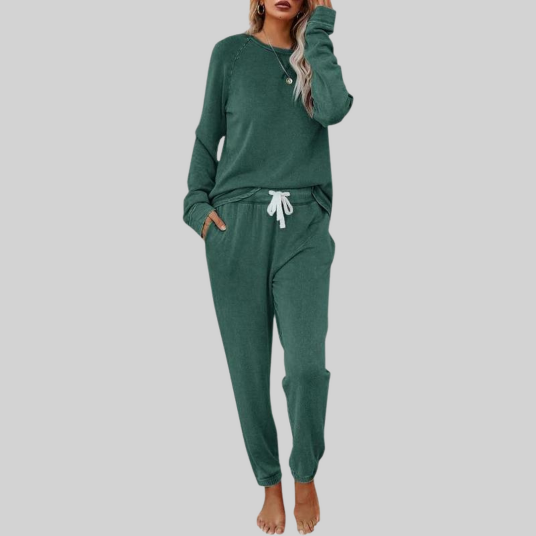 Josie™ - Casual Long-Sleeve and Sweatpants Set
