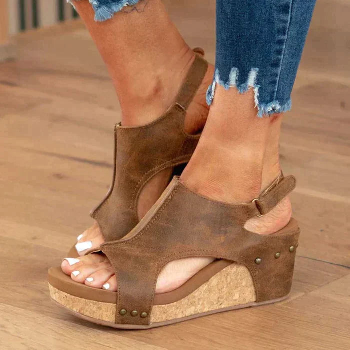 Astrid™ | Stylish and Comfortable Wedge Sandals
