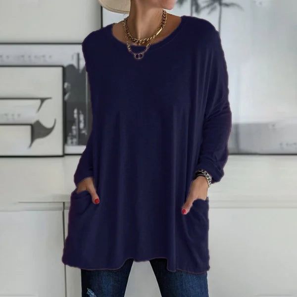 Aelira™ - Casual Long-Sleeve Shirt