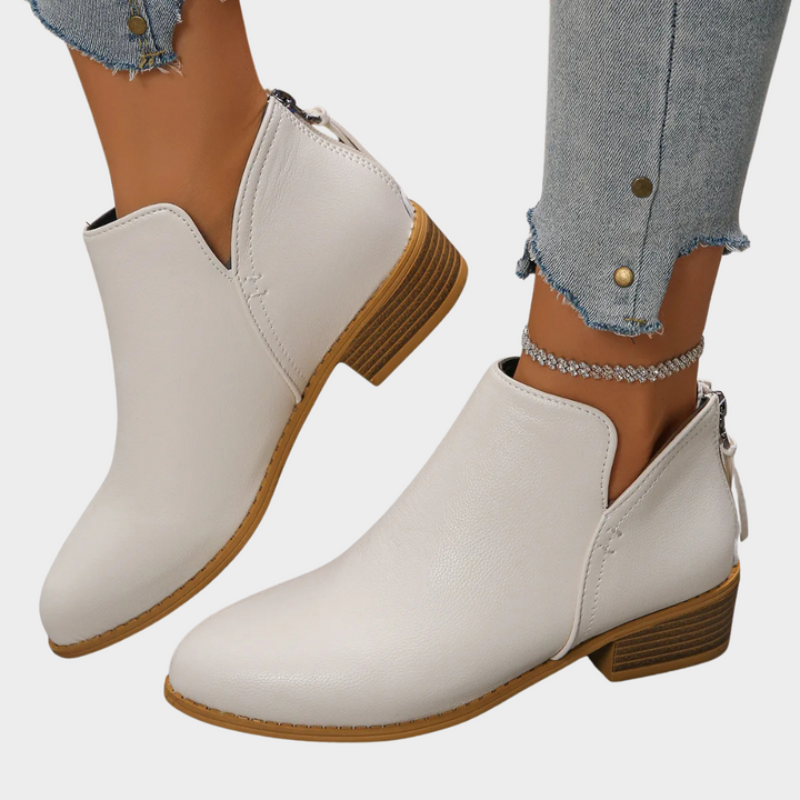 Oakley | Low-Heel Ankle Boots