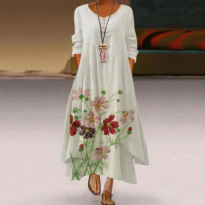Félicie - Elegant dress with refined details and a flattering cut