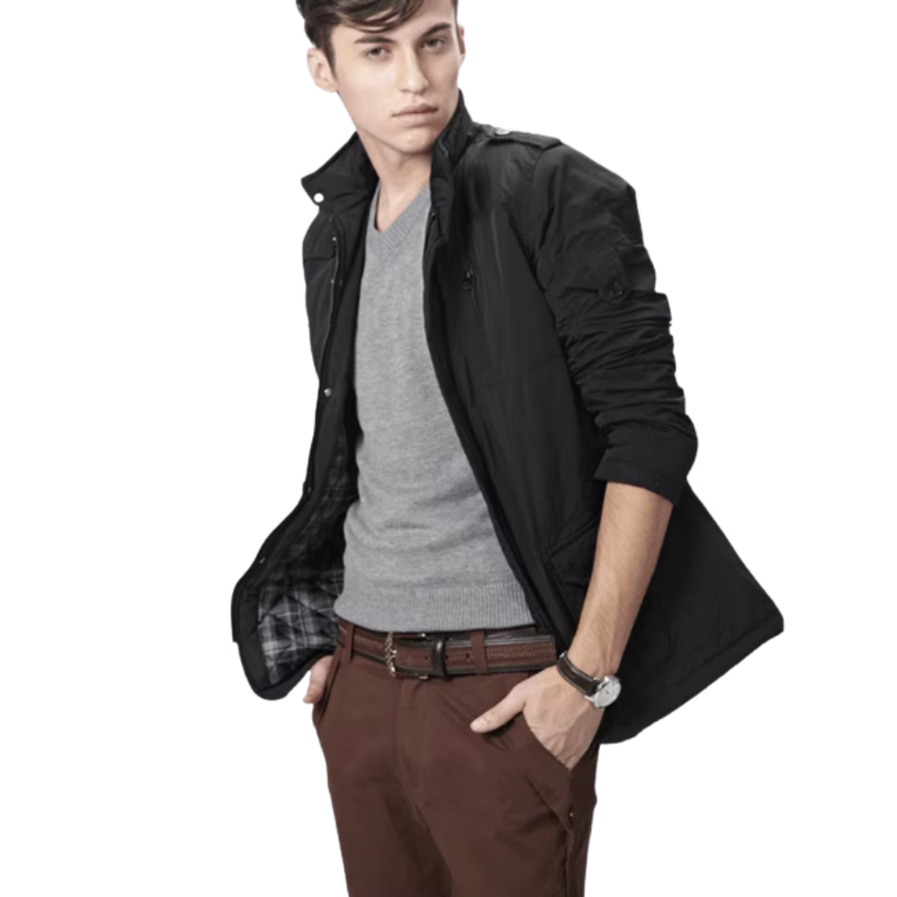 Elegant windproof jacket